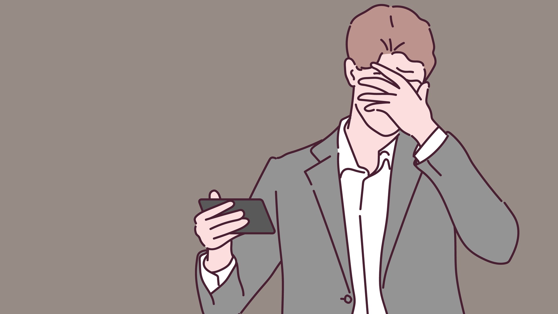 A cartoon showing a stressed cyclist looking at his training