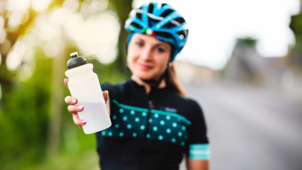 A cyclist who knows that correct hydration will increase improve performance