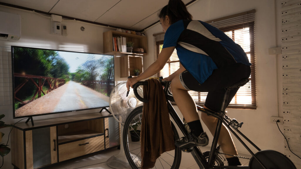 Training indoors is the most efficient way to improve your cycling power