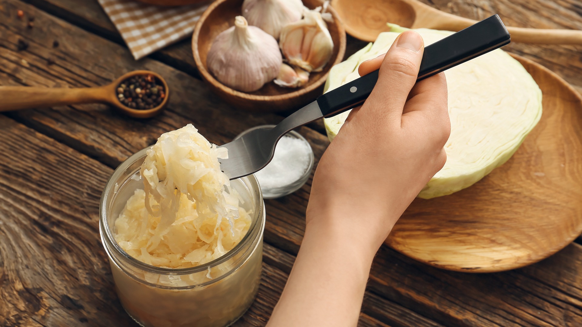 Sauerkraut is a great way to improve gut health
