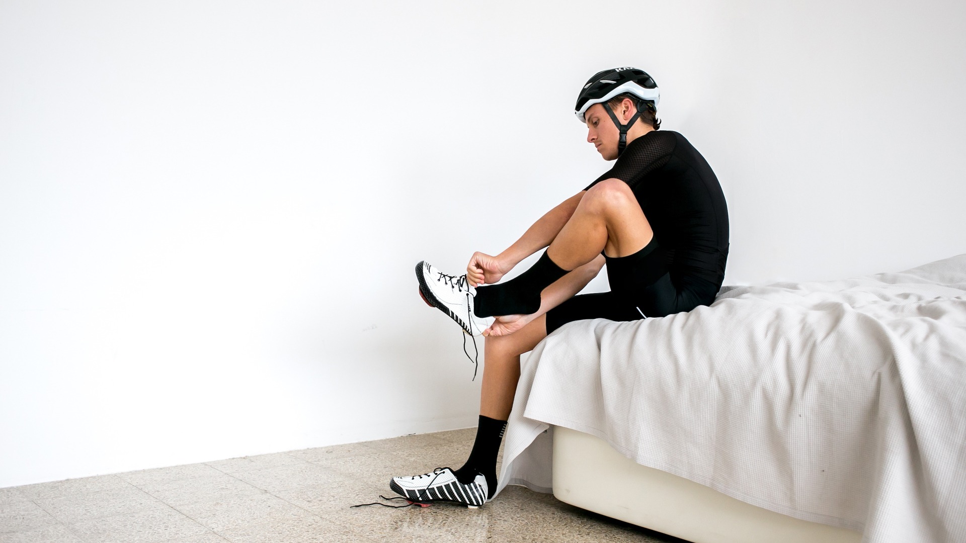 One of the signs you are a cyclist is if you cycling shoes are your most expensive pair of shoes 