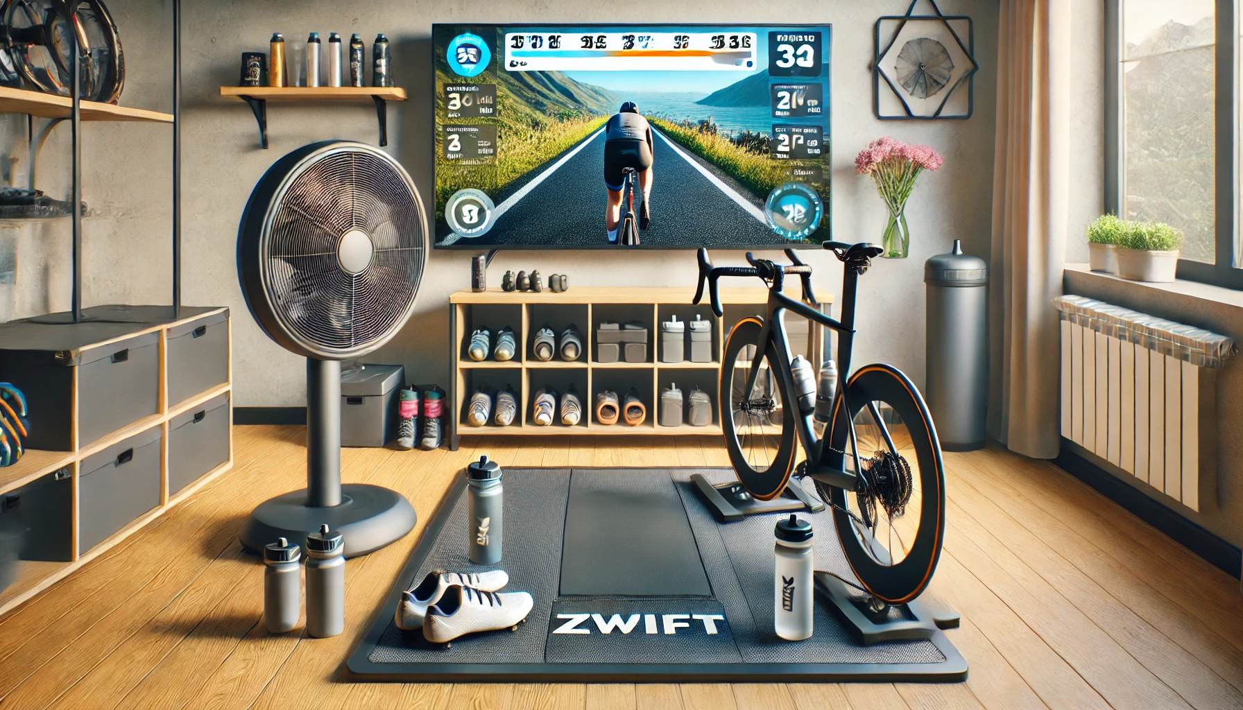 Enjoying indoor cycling can be made easier with a smart trainer setup 